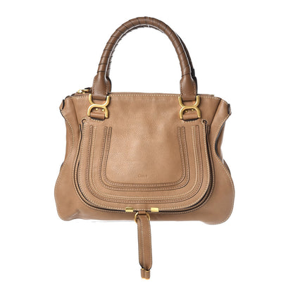 Chloe Calfskin Medium Marcie Satchel Nut 1 of 7