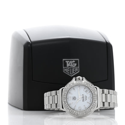 Tag Heuer Stainless Steel Diamond Bezel 35mm Formula 1 Lady Quartz Watch White WAC1215-0 5 of 5