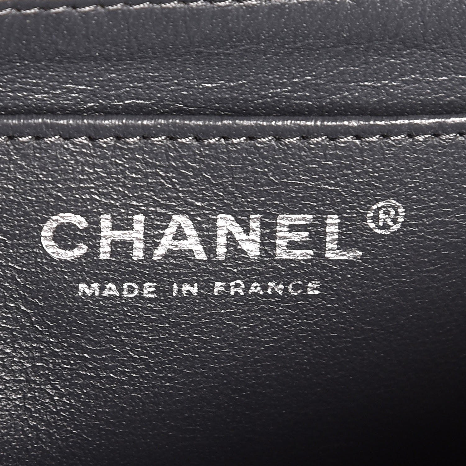 Chanel Lambskin Quilted Jumbo Single Flap Bijoux Chain Dark Grey 6 of 7