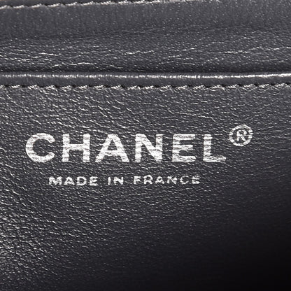 Chanel Lambskin Quilted Jumbo Single Flap Bijoux Chain Dark Grey 6 of 7
