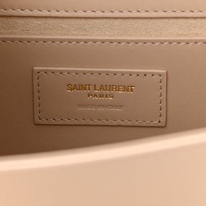 Saint Laurent Smooth Calfskin Medium Classic Monogram Kate Tassel Satchel Nude Powder 7 of 16