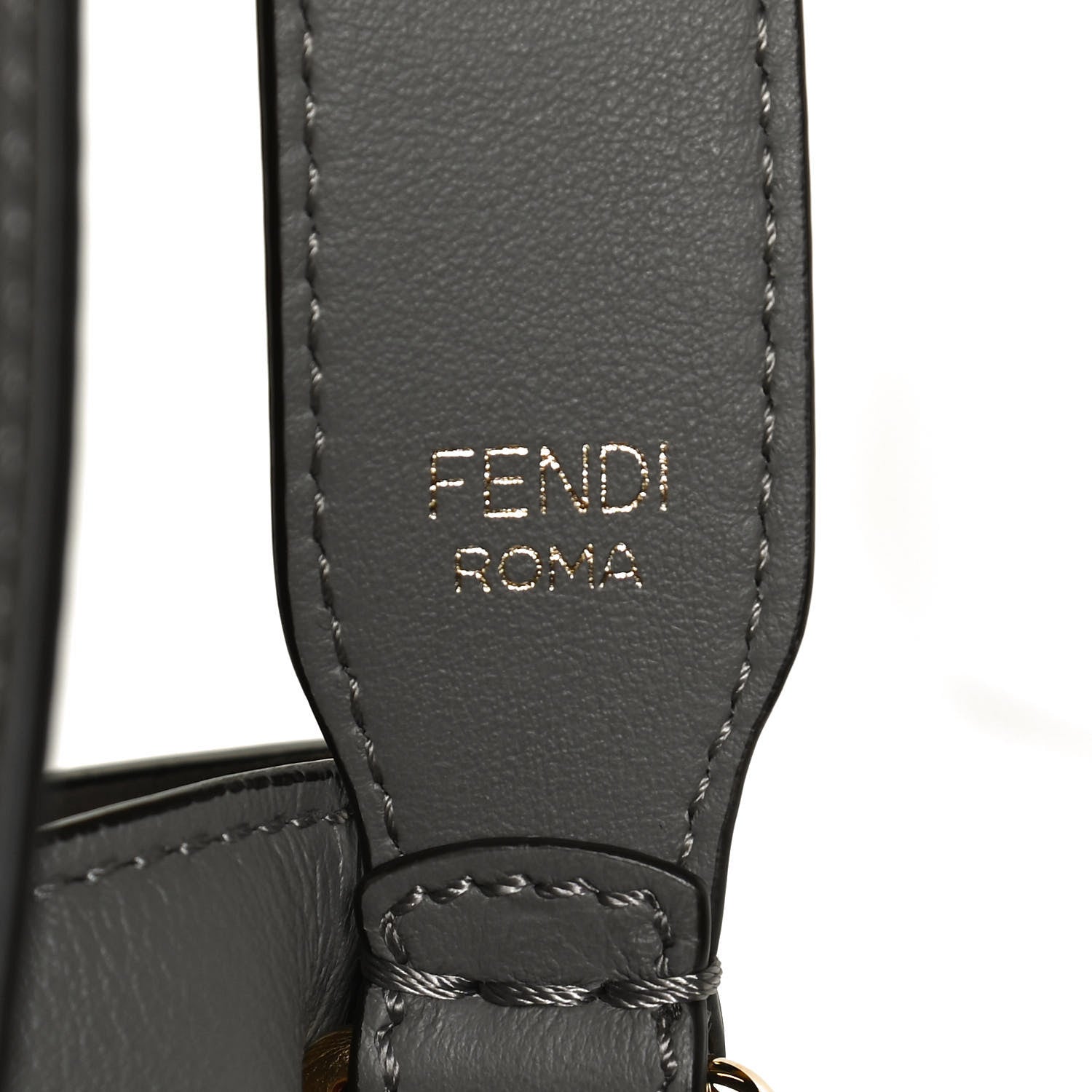 Fendi Vitello Grace Matte F is Fendi Grande Mon Tresor Bucket Bag Argilla 9 of 13