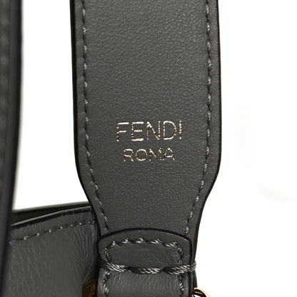 Fendi Vitello Grace Matte F is Fendi Grande Mon Tresor Bucket Bag Argilla 9 of 13