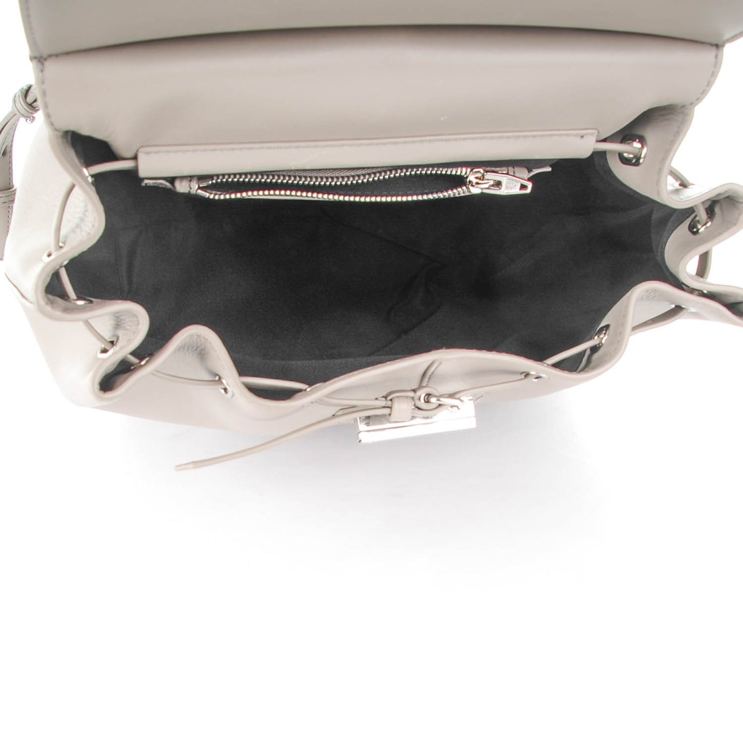 Calfskin Prisma Skeletal Backpack Sesame