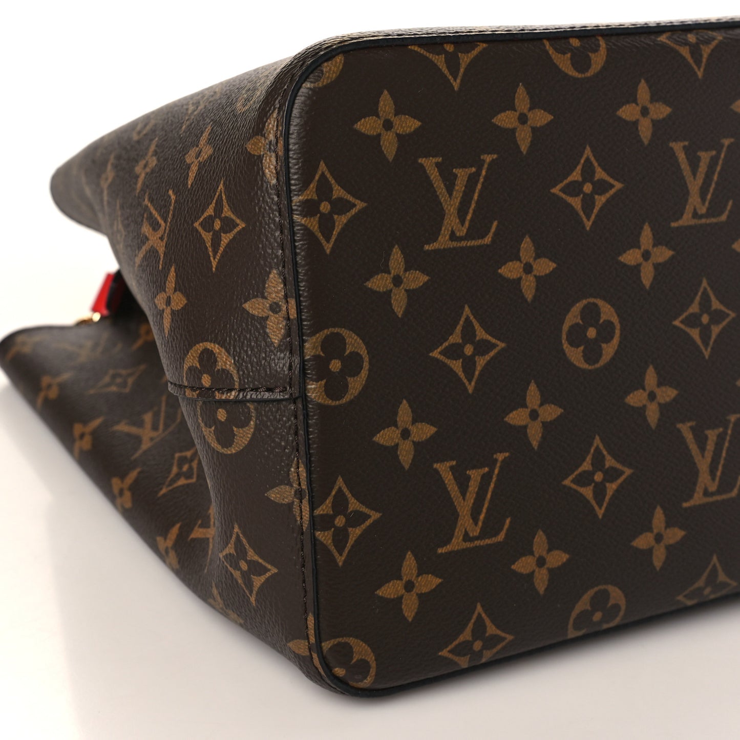 Monogram Braided Neonoe Coquelicot