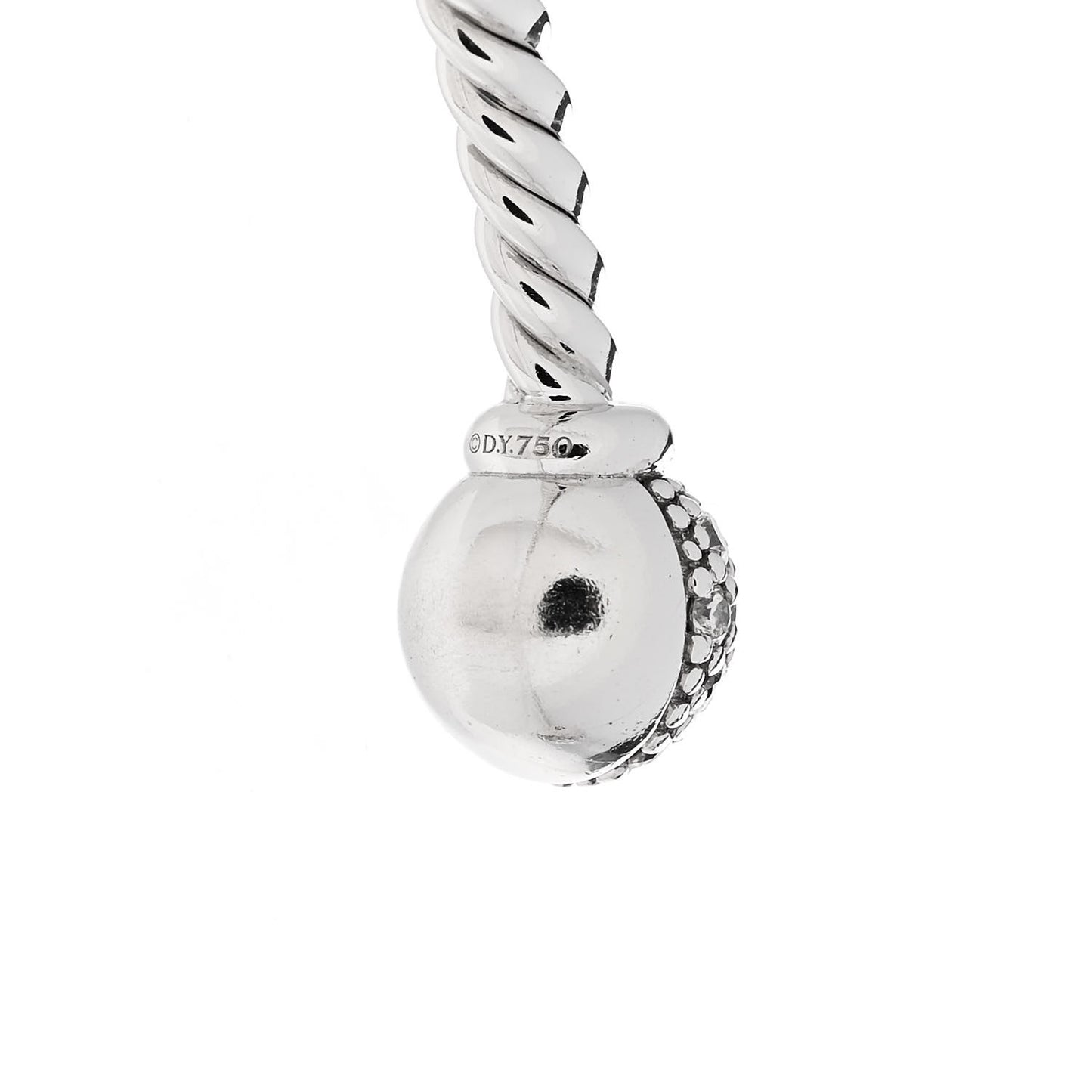 18K White Gold Diamond Petite Solari Bracelet