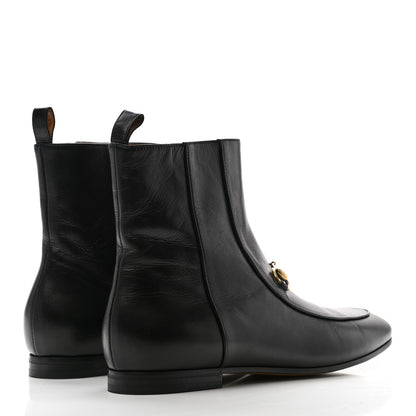 Gucci Malaga Kid Womens Jordaan Ankle Boots 39 Black 4 of 8