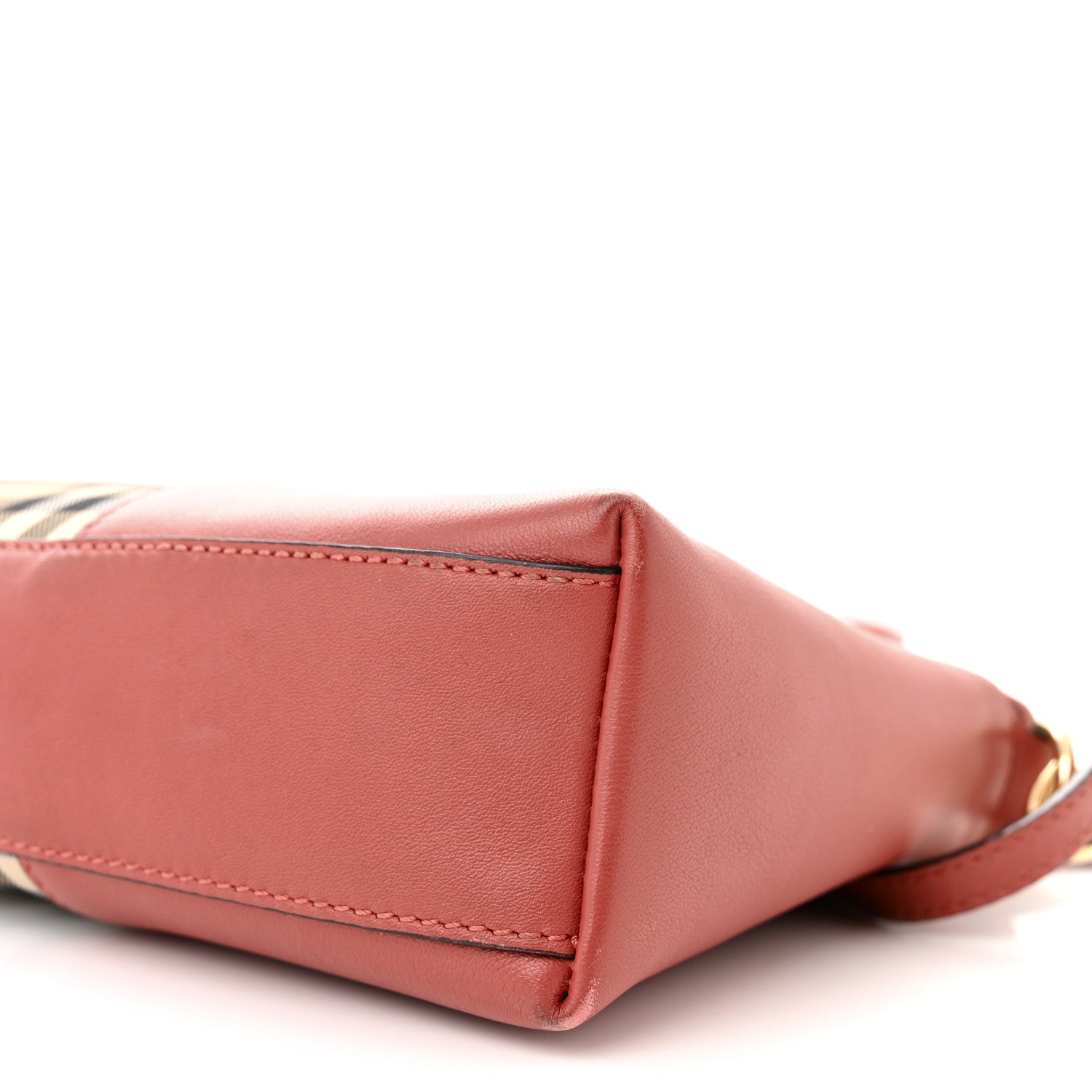 Burberry Horseferry Check Small Chichester Crossbody Clutch Bag Parade Red 9 of 16