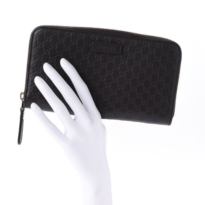 Gucci Microguccissima Zip Around Wallet Black 2 of 11