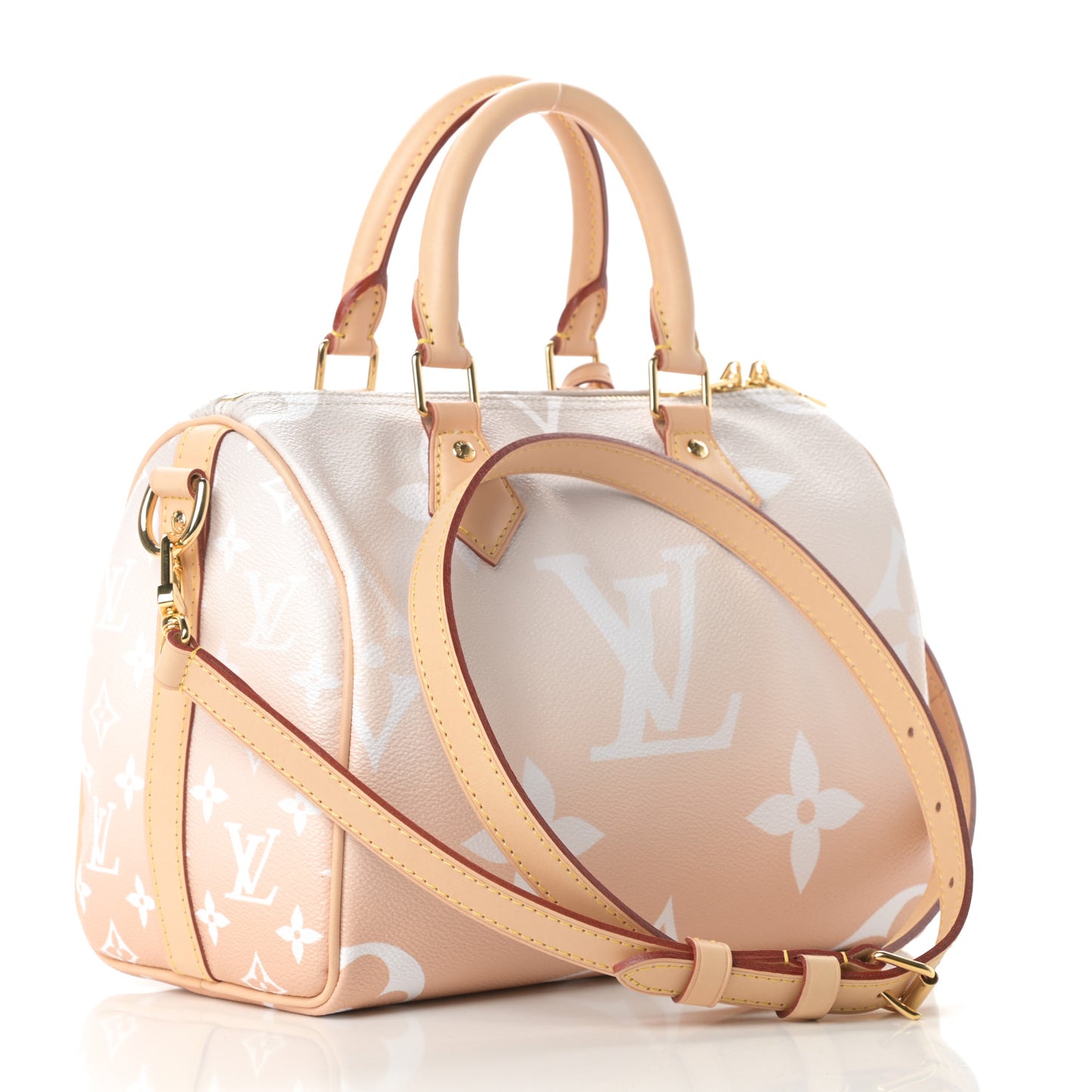 Monogram Giant By The Pool Speedy Bandouliere 25 Brume