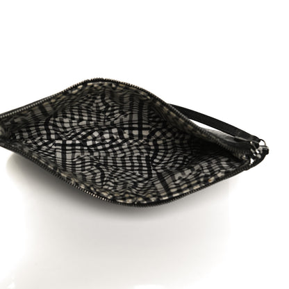 MCM Visetos Anya Shopper Tote Pouch Black 5 of 10