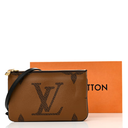 Louis Vuitton Reverse Monogram Giant Double Zip Pochette 11 of 11