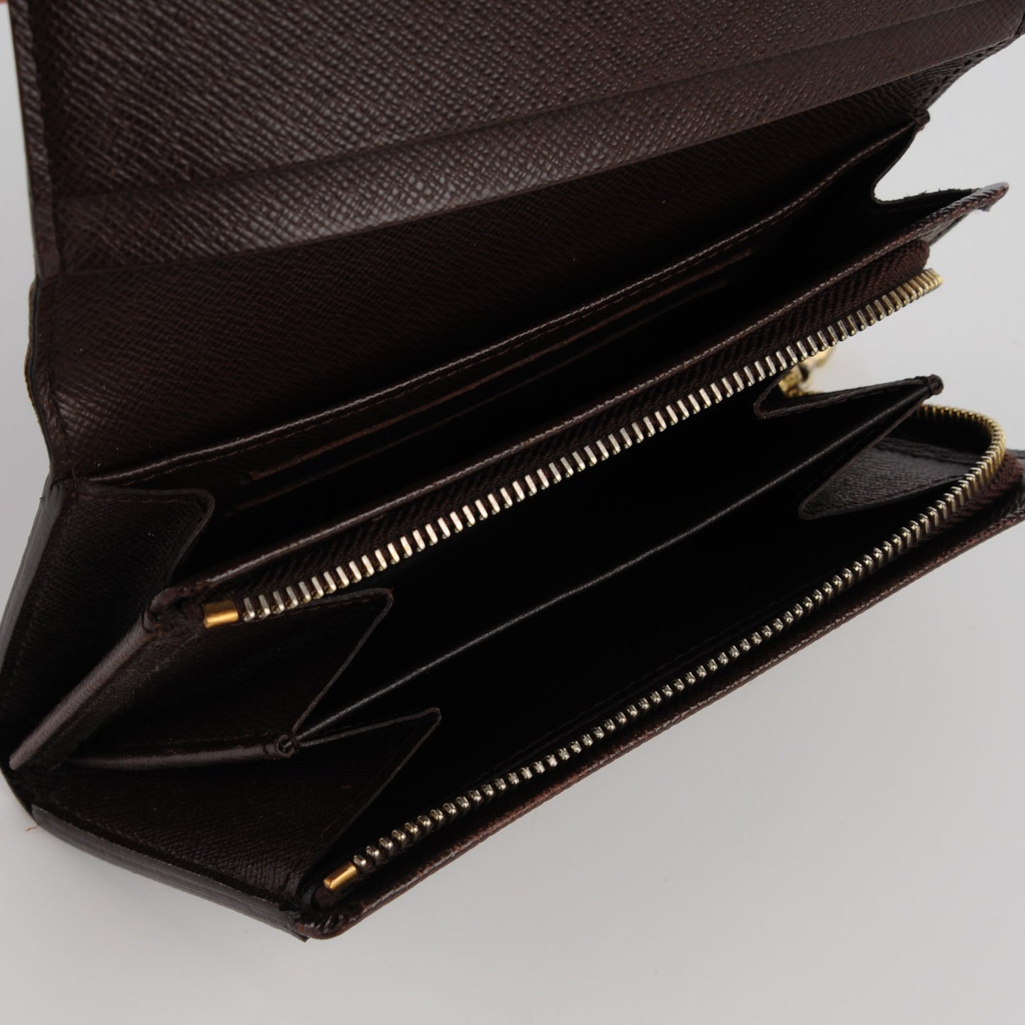 Damier Ebene Porte-Monnaie Billets Tresor Wallet