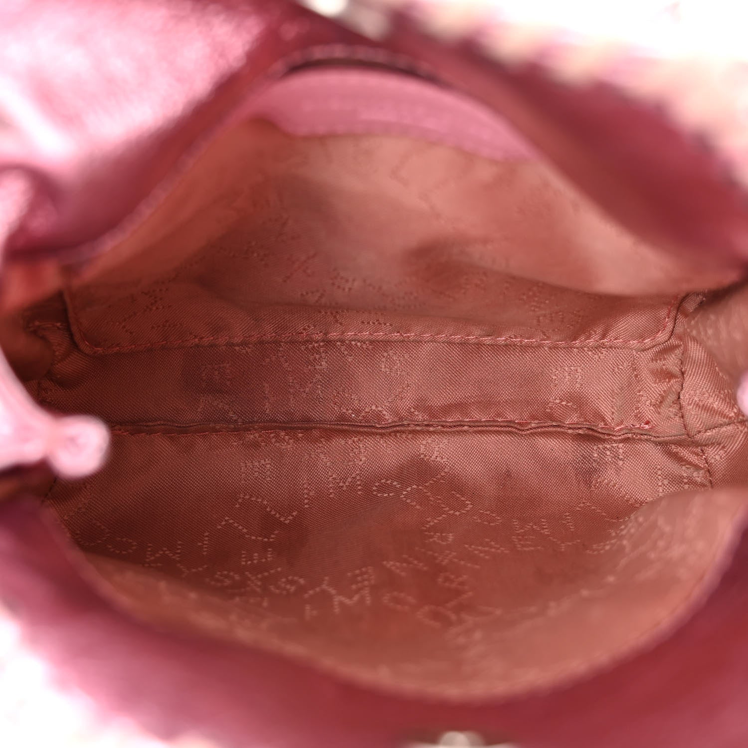 Stella McCartney Metallic Eco Alter Nappa Tiny Falabella Tote Pink 5 of 10