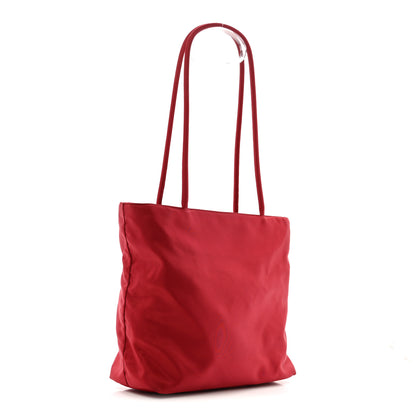 Prada Tessuto Nylon Tote Red 3 of 14