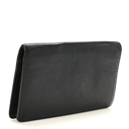 Chanel Lambskin Timeless CC Yen Wallet Black 3 of 11