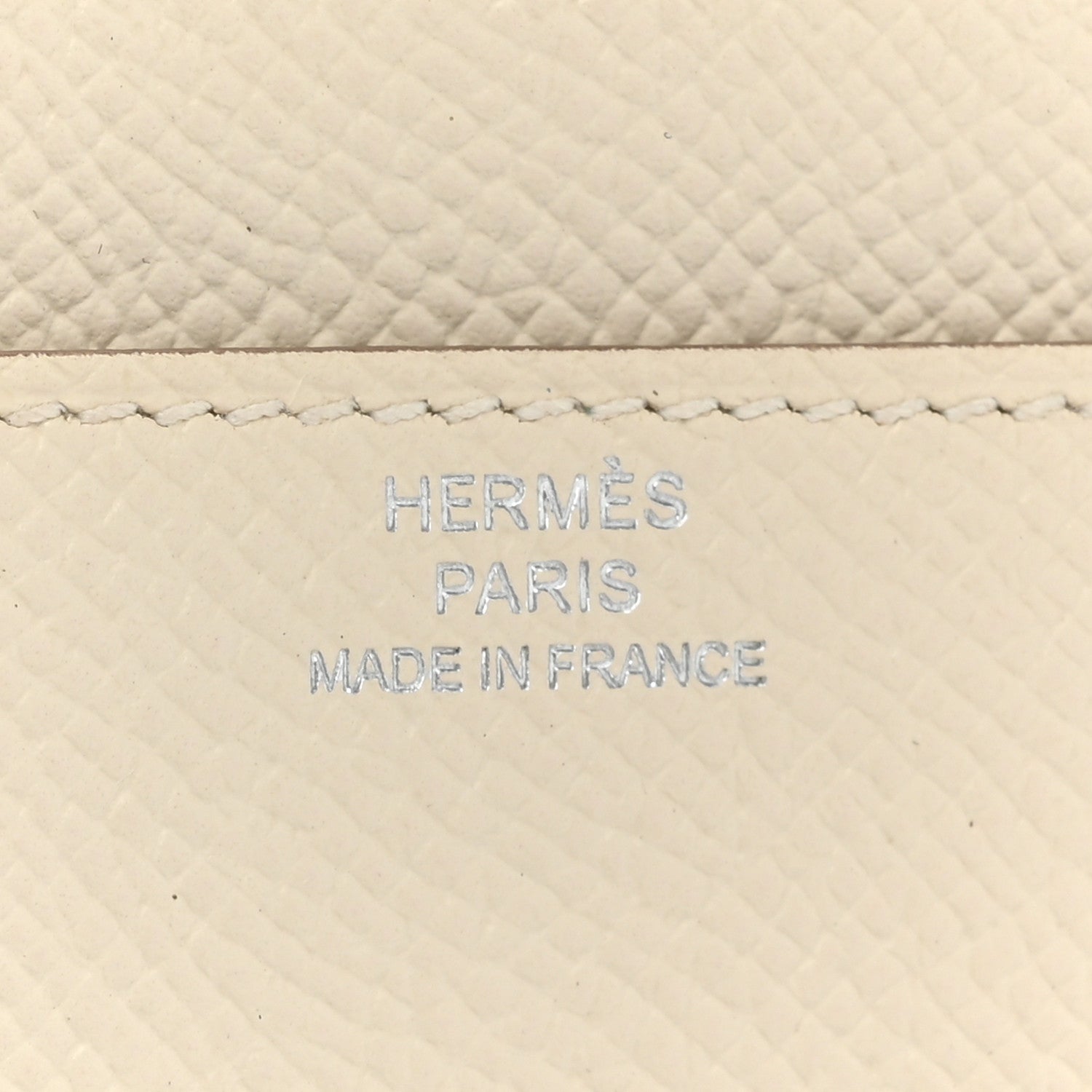 Hermes Epsom Constance Long Wallet Craie 9 of 12