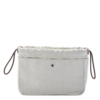 Hermes Canvas Barenia Fourbi 20 PM Pouch Naturel Fauve 1 of 8