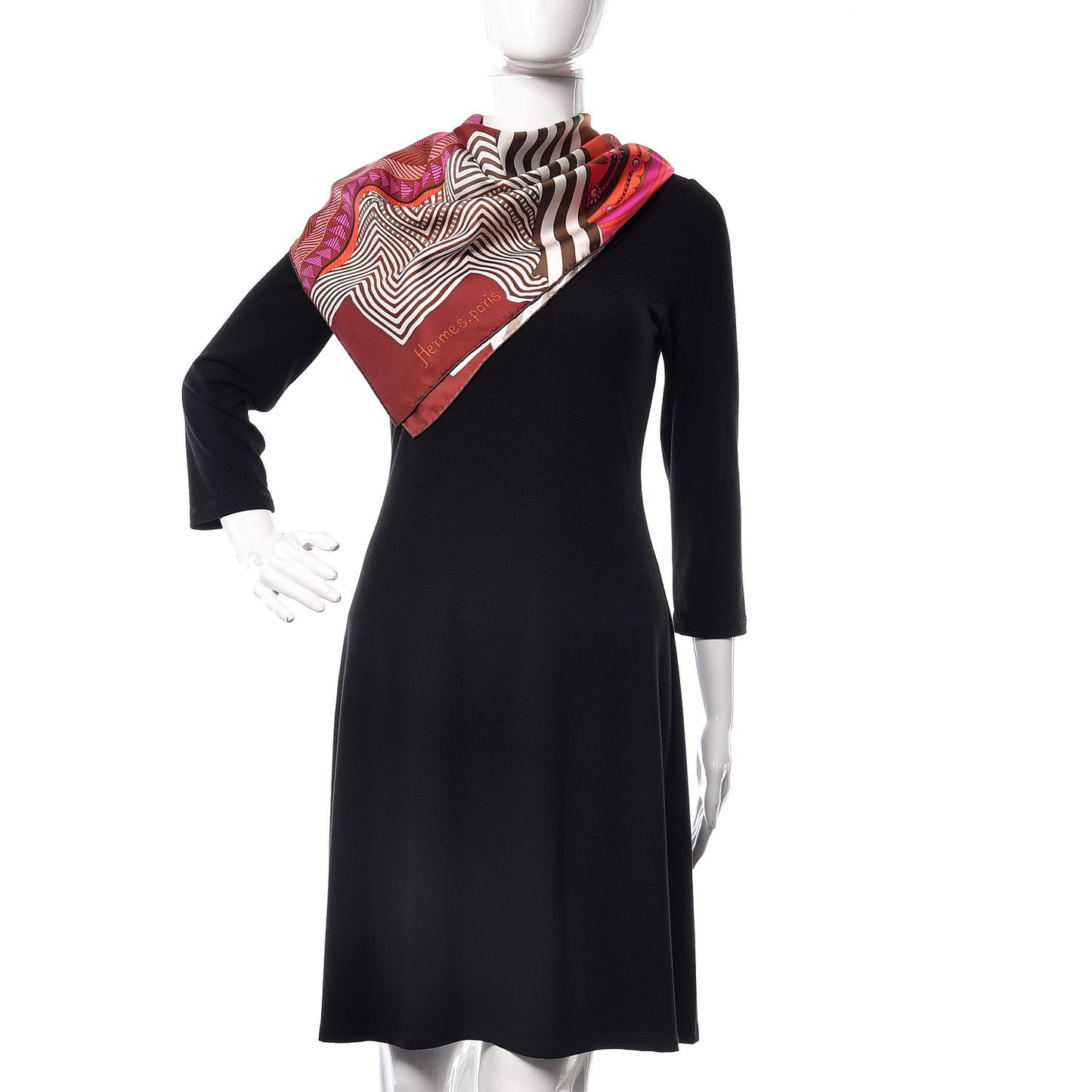 Silk Coupons Indiens Scarf 90