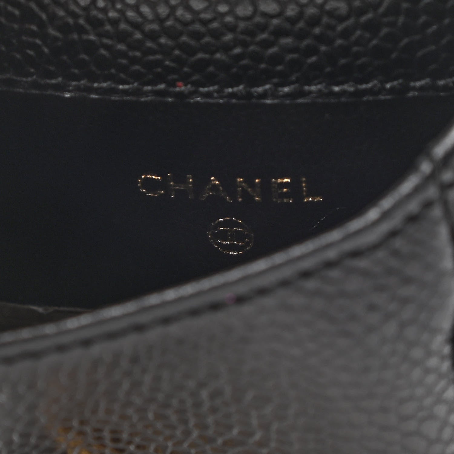 Chanel Caviar Phone Holder Crossbody Black 5 of 7