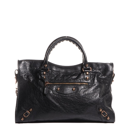Balenciaga Agneau Giant 12 Rose Gold Hardware City Black 1 of 12