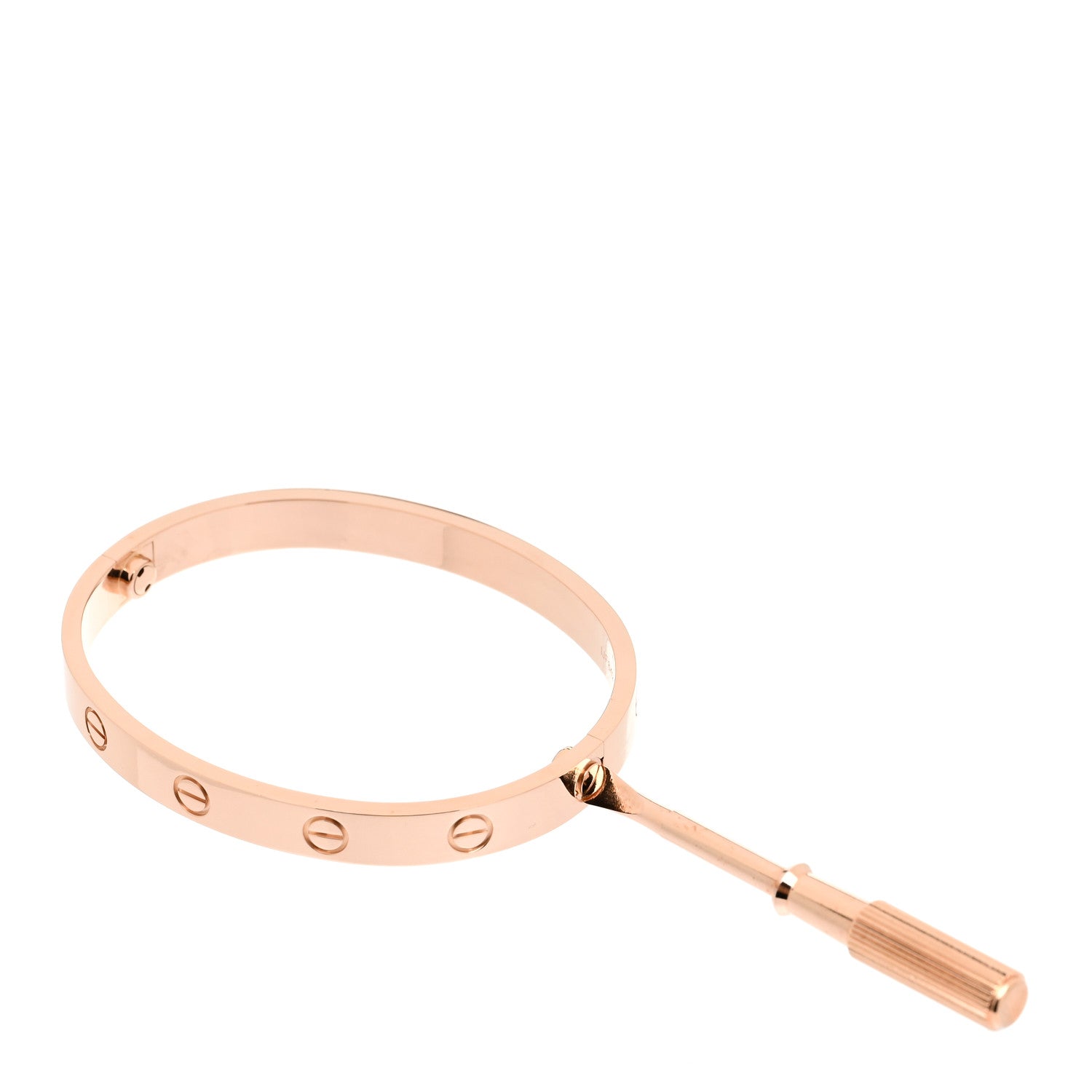 Cartier 18K Pink Gold LOVE Bracelet 16 3 of 6