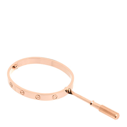Cartier 18K Pink Gold LOVE Bracelet 16 3 of 6