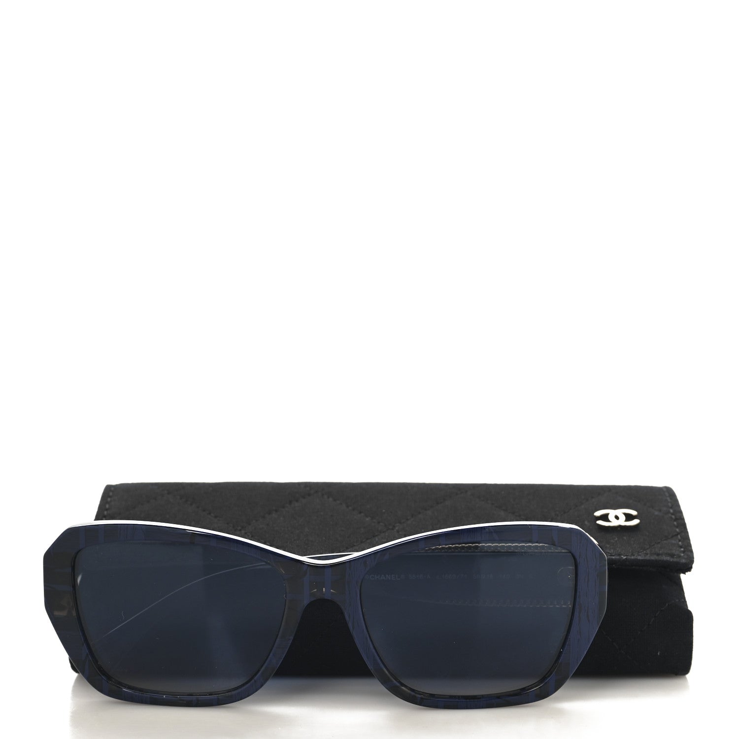 Chanel Acetate CC Sunglasses 5516-A Blue 7 of 7