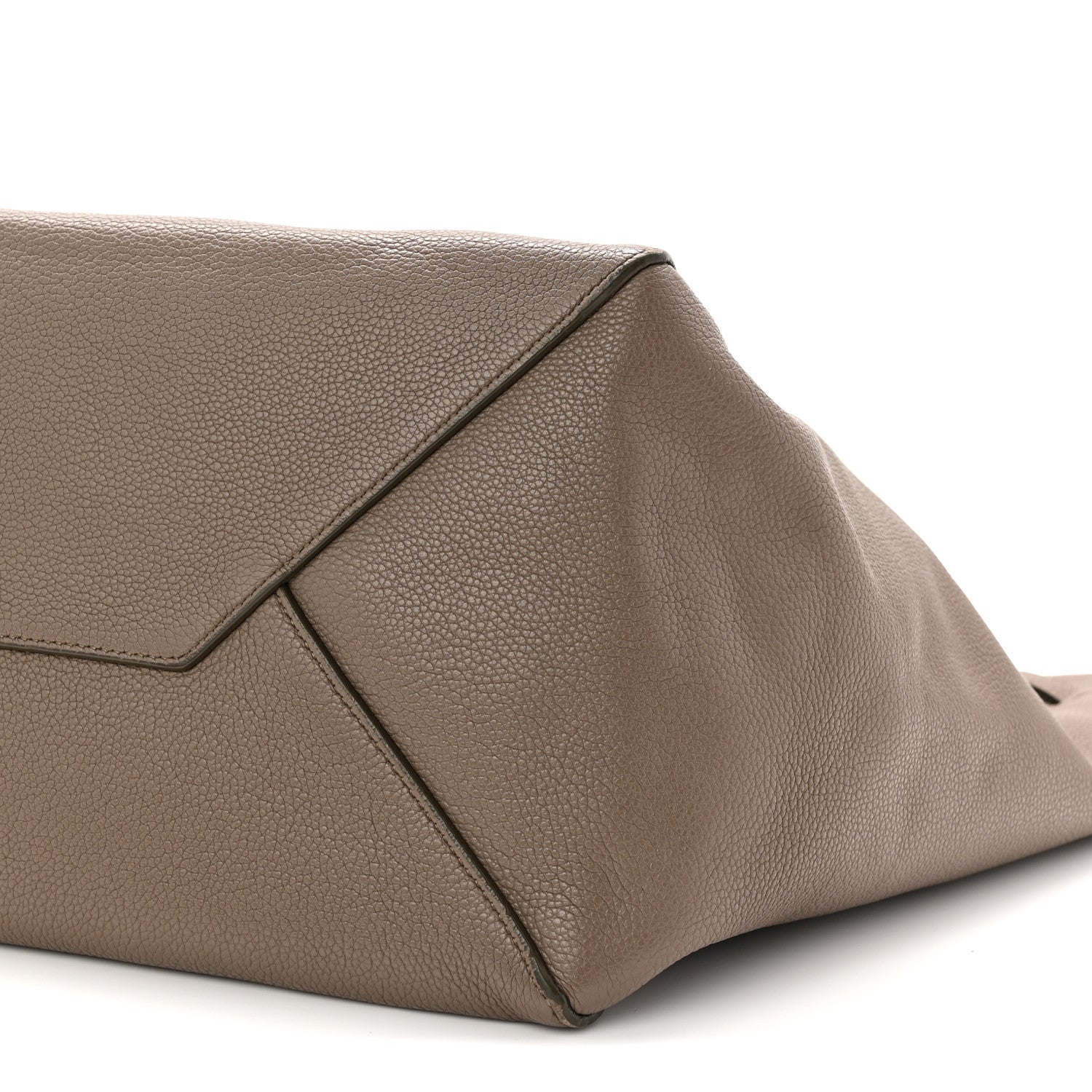 Celine Soft Grained Calfskin Small Belt Cabas Phantom Taupe 10 of 10