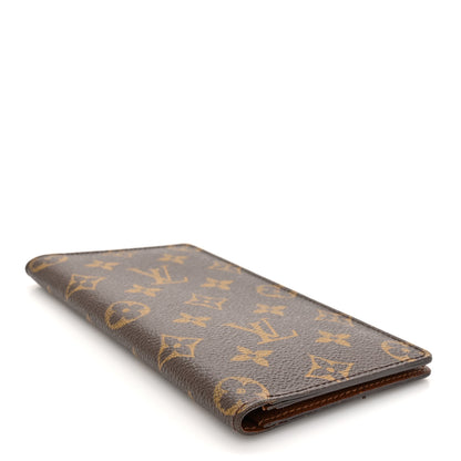 Louis Vuitton Monogram Porte Valeurs Checkbook Wallet 4 of 9