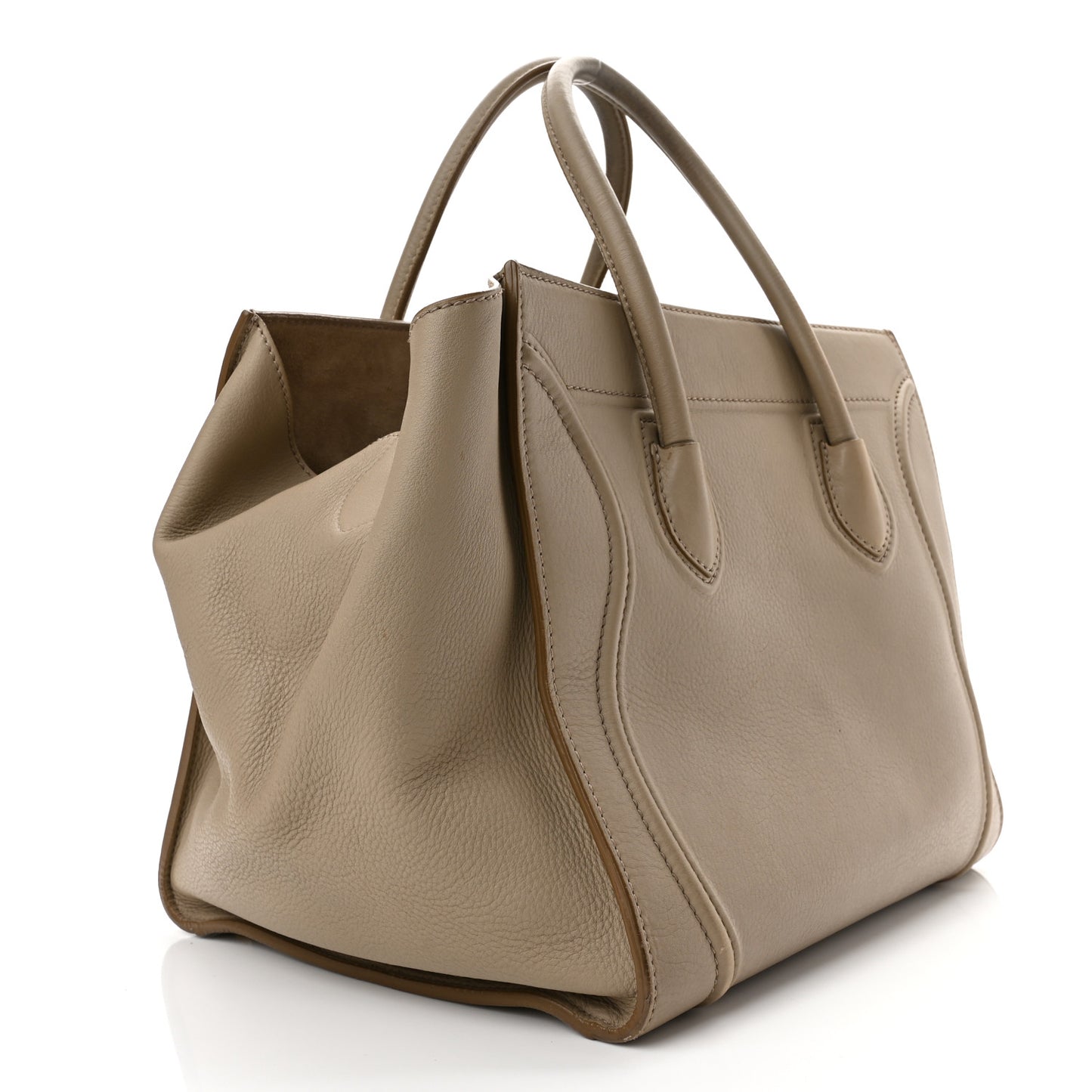Grained Calfskin Medium Phantom Luggage Dune