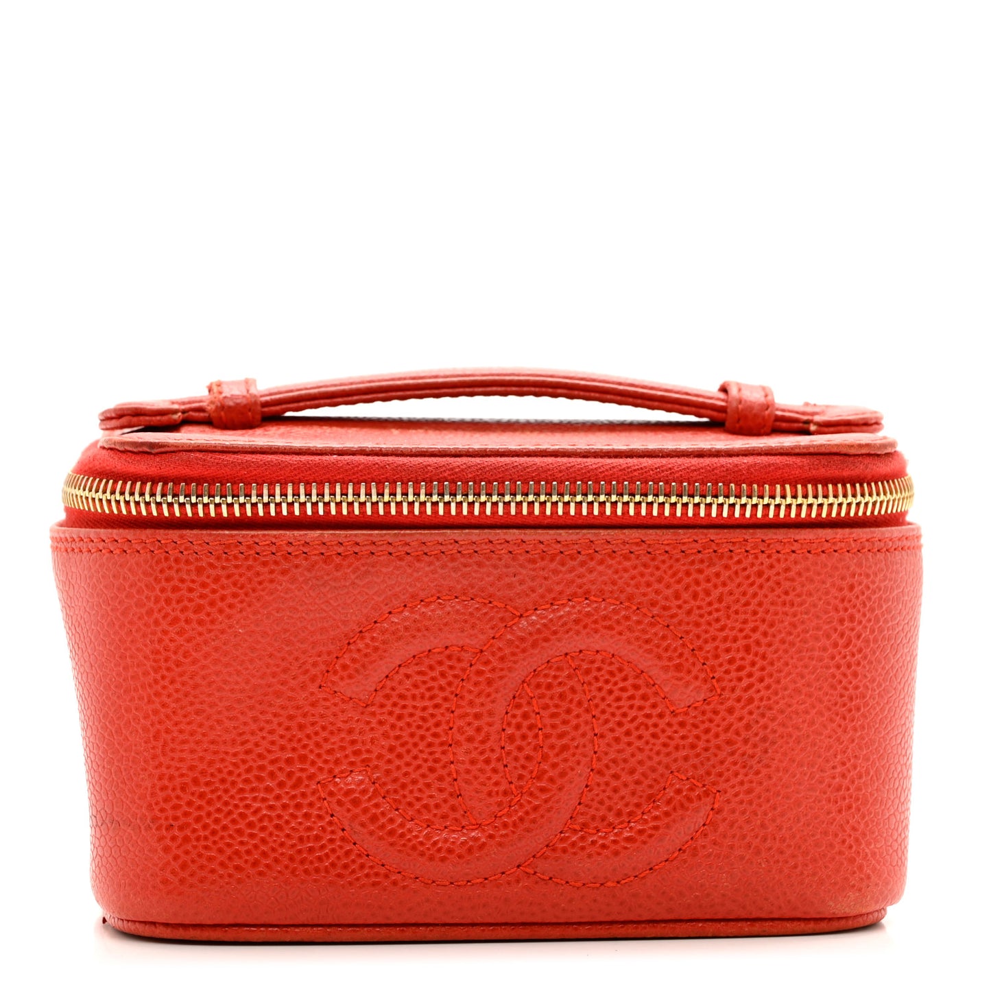 Caviar Vanity Cosmetic Case Red