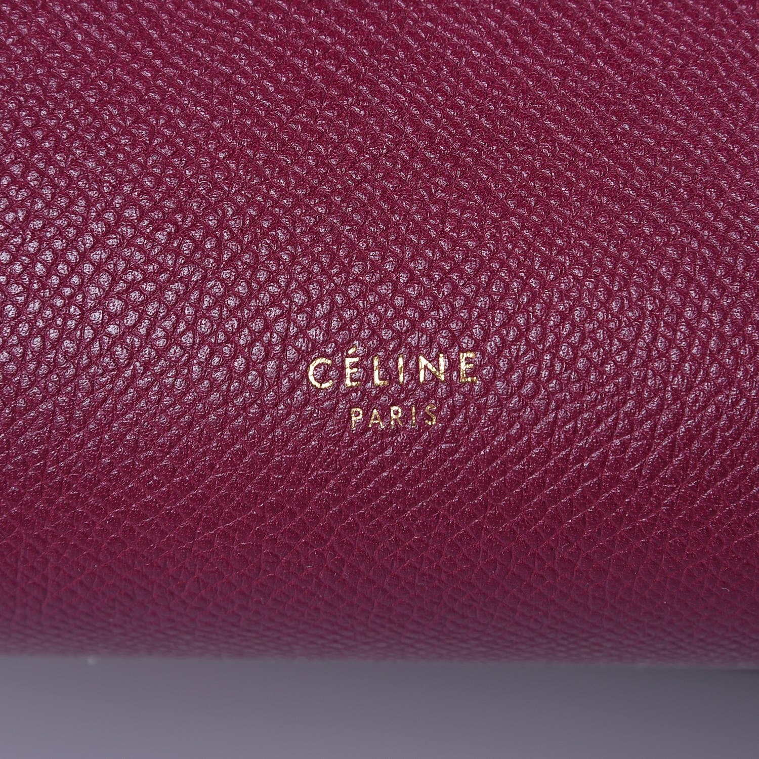 Celine Baby Grained Calfskin Micro Belt Bag Plum 8 of 14