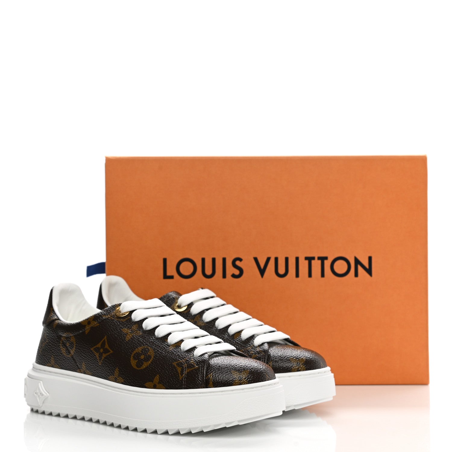 Louis Vuitton Monogram Time Out Sneakers 35 10 of 10