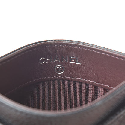 Chanel Caviar Quilted Card Holder Black 6 of 9