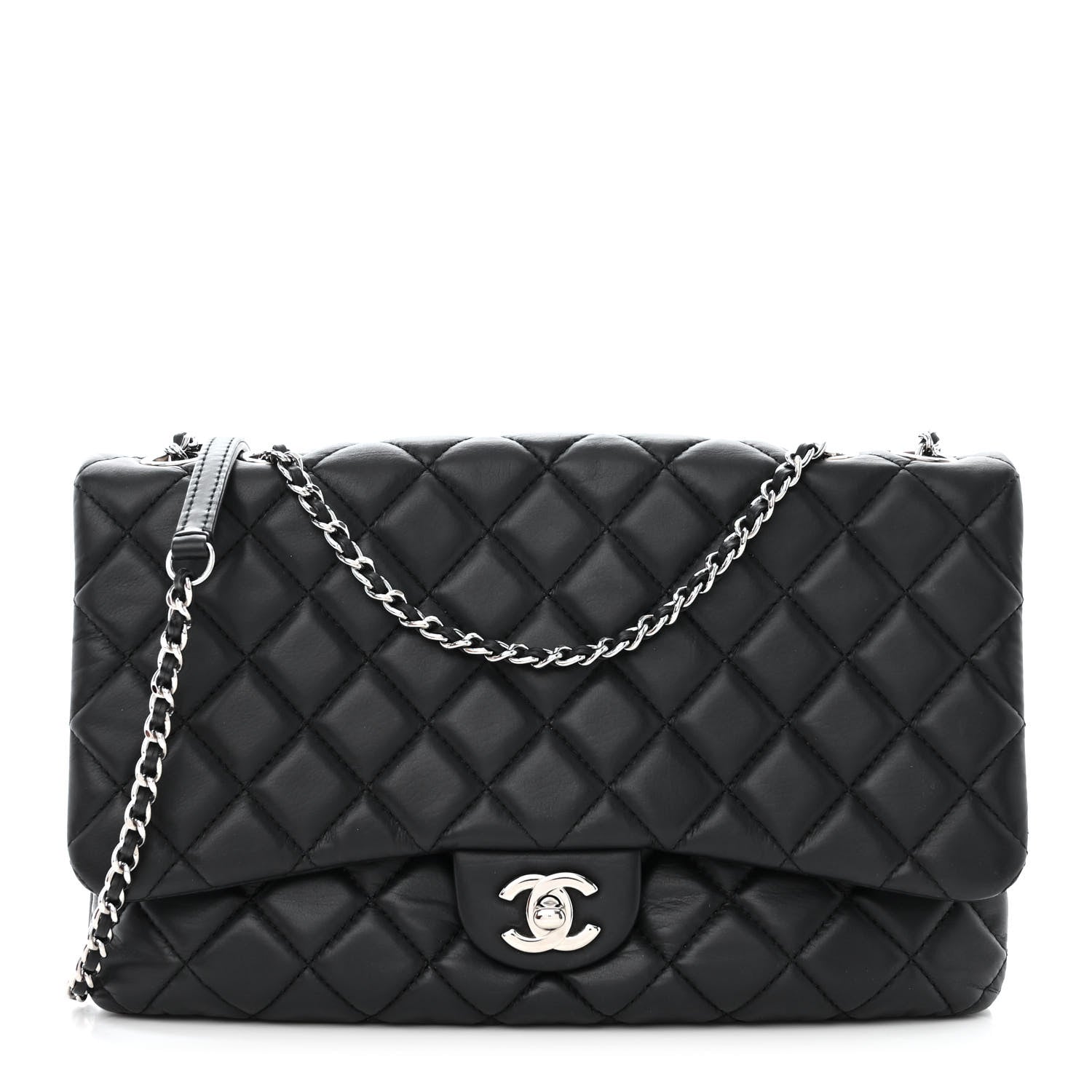 Chanel Calfskin Quilted Tender Touch Flap Bag Black 1 of 12