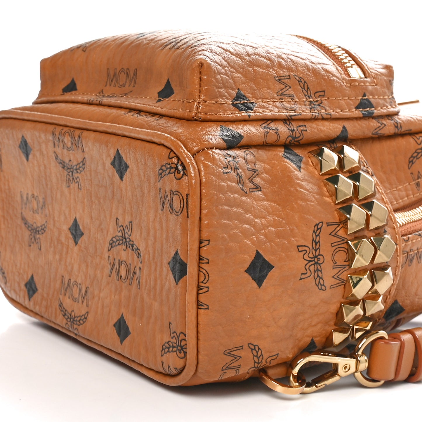 Visetos Side Stud X-Mini Stark Bebe Boo Backpack Cognac