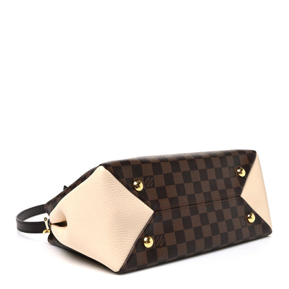 Louis Vuitton Damier Ebene Cuir Taurillon Brittany Creme 4 of 10