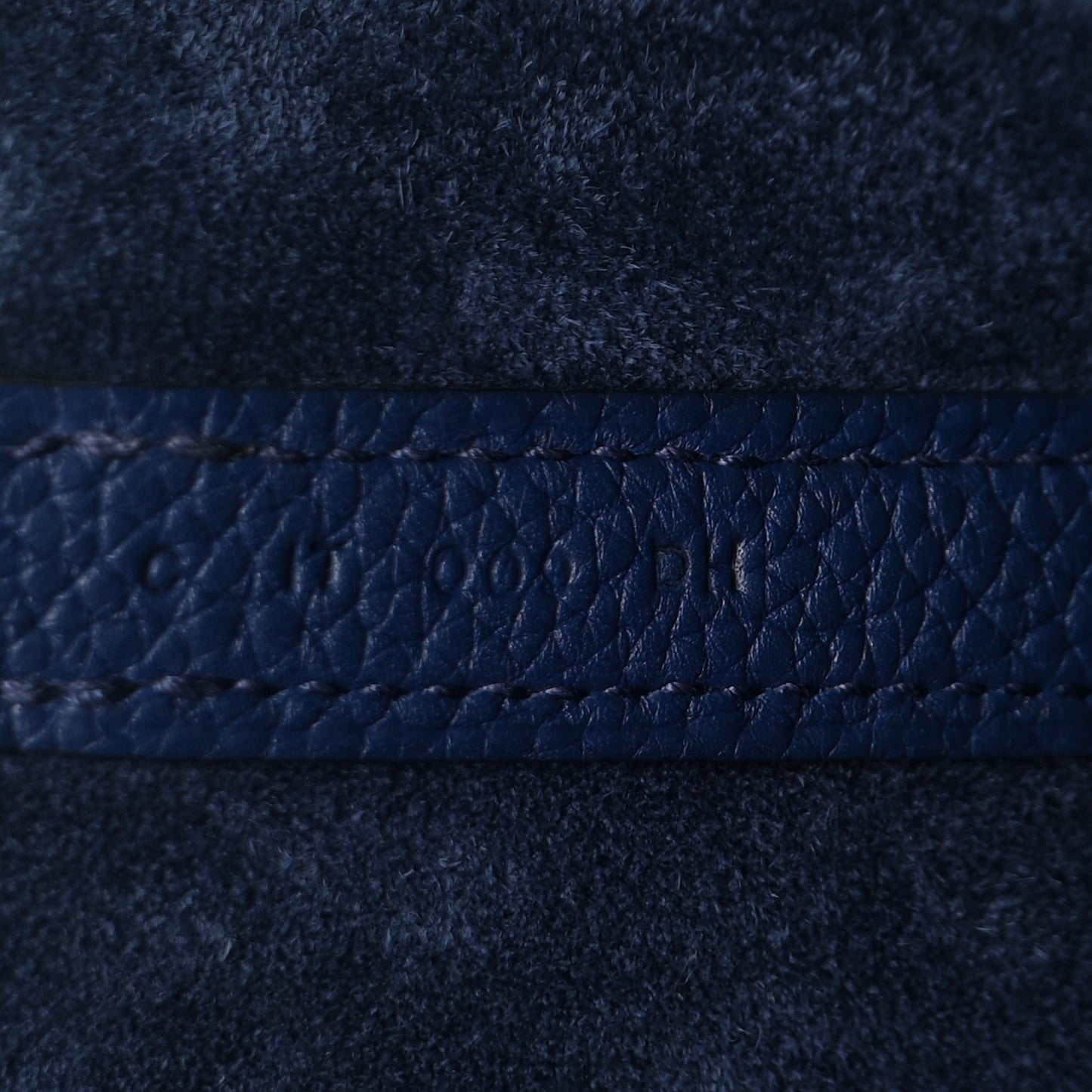 Taurillon Maurice Picotin Lock 22 MM Bleu Saphir