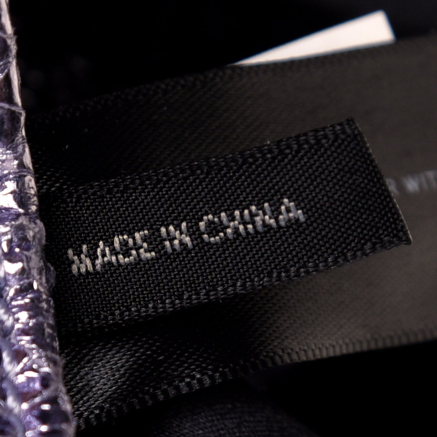 Metallic Soiree Crossbody Lavender