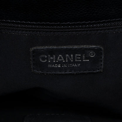 Chanel Caviar Quilted Petit Shopping Tote PST Black 6 of 7