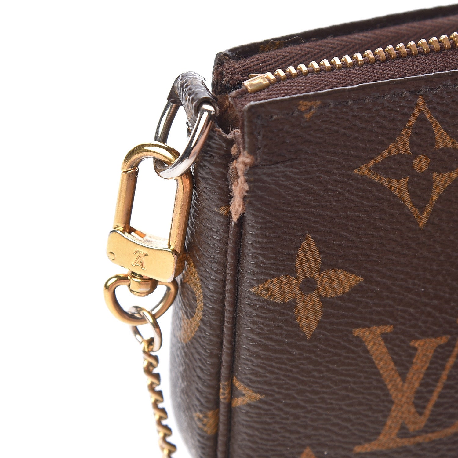 Louis Vuitton Monogram Mini Pochette Accessories 10 of 13