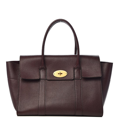 Mulberry Grain Vegetable Tanned Calfskin Bayswater Oxblood 1 of 13