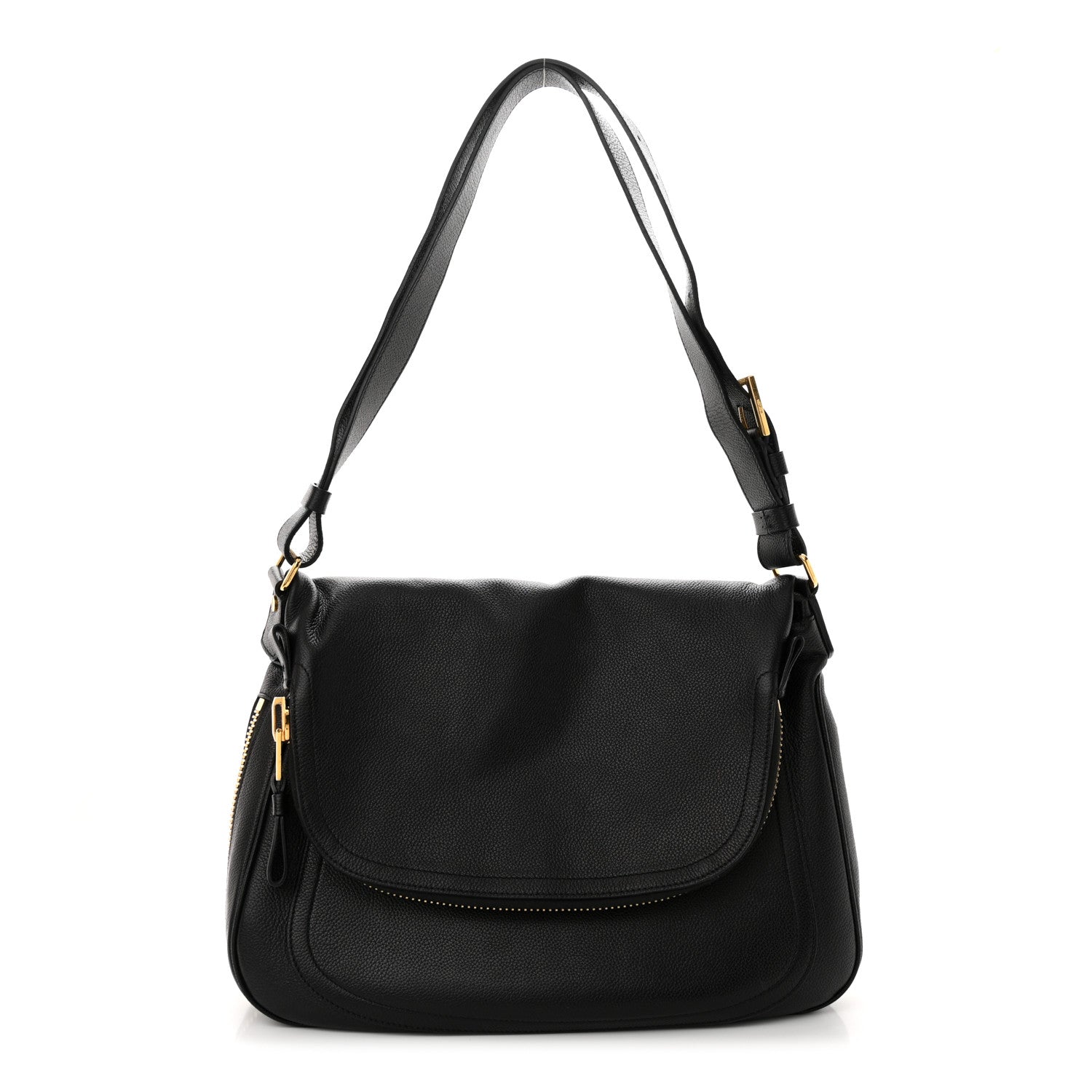 Tom Ford Pebbled Calfskin Large Jennifer Black 1 of 18