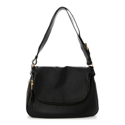 Tom Ford Pebbled Calfskin Large Jennifer Black 1 of 18