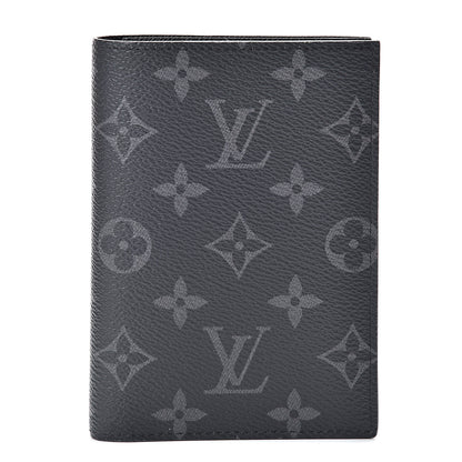 Louis Vuitton Monogram Eclipse Passport Cover 1 of 7
