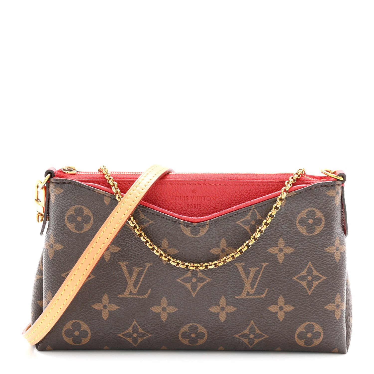 Louis Vuitton Monogram Pallas Clutch Cherry 1 of 11