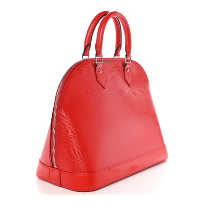 Louis Vuitton Epi Alma PM Coquelicot 3 of 10