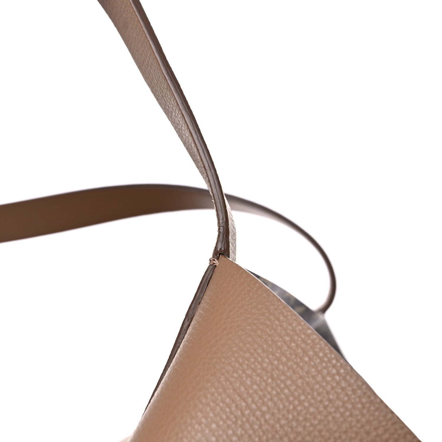 Burberry Calfskin TB Motif Embossed Medium Tote Camel 17 of 17