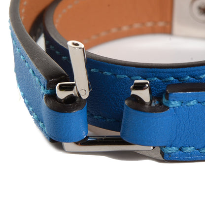 Hermes Swift Rivale Double Tour S Bleu Cobalt 5 of 9